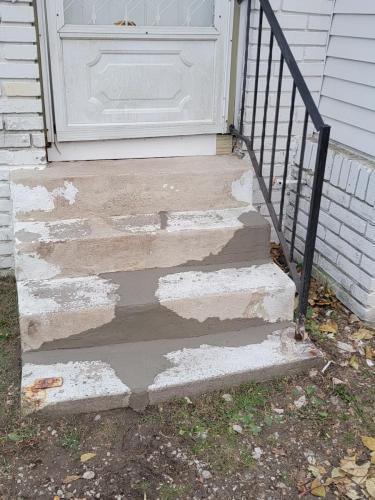 Pontiac Porch After